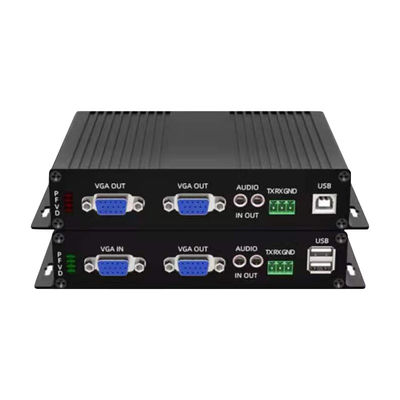 FTTN SQ-VGA01 VGA Fiber Optic Digital Video Terminal Long Distance Transmission Anti-Interference
