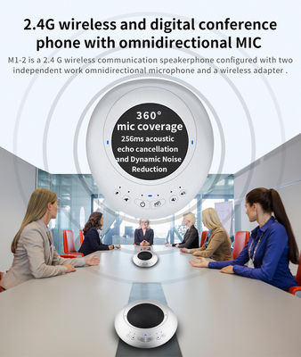 Conference Room Meeting Solution  Video Conferencing Dual  5.8G Wireless Microphone