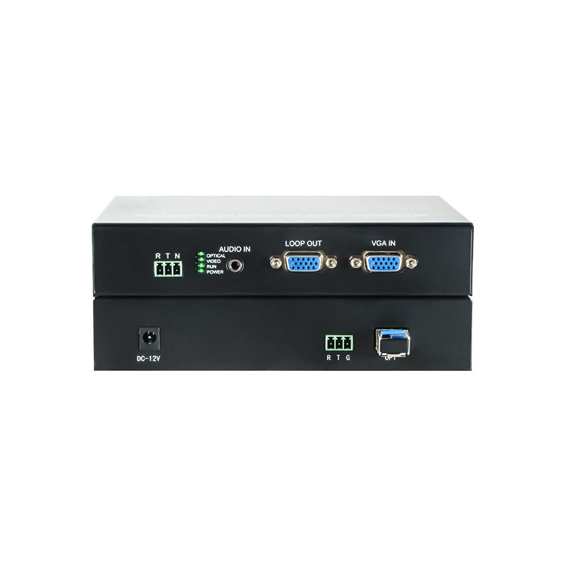 FTTN SQ-VGA02 VGA Fiber Optic Digital Video Terminal Long Distance Transmission Anti-Interference